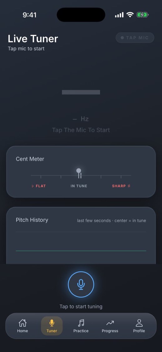 Pitchbird tuner