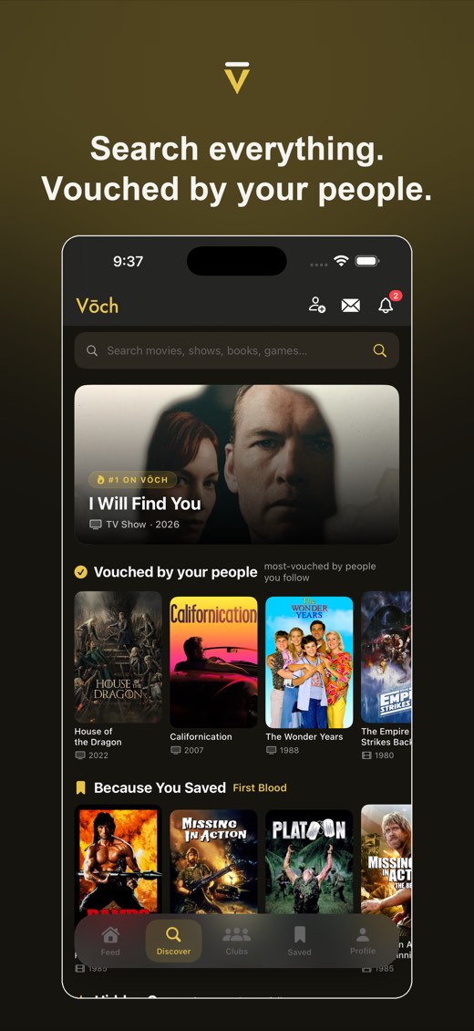 Vōch discover